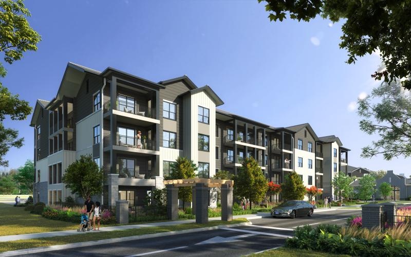 Silas Park exterior rendering