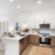  kitchen with stainless steel appliances 