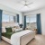 Bedroom with  ample natural light 