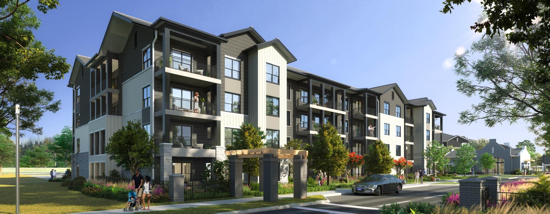 Silas Park exterior rendering
