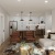 living room open to kitchen